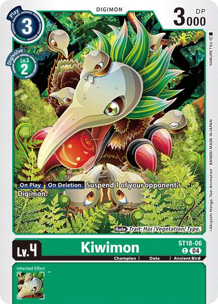 Kiwimon [ST18-06] [Starter Deck: Guardian Vortex] | Mindsight Gaming