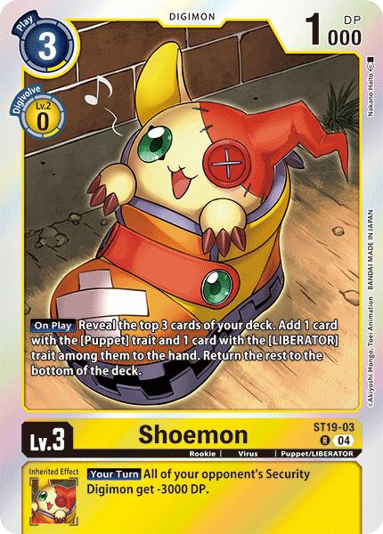 Shoemon [ST19-03] [Starter Deck: Fable Waltz] | Mindsight Gaming