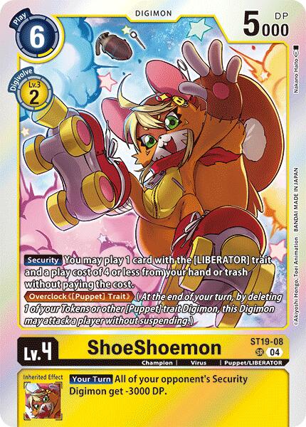 ShoeShoemon [ST19-08] [Starter Deck: Fable Waltz] | Mindsight Gaming