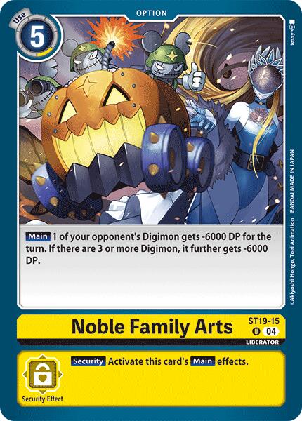 Noble Family Arts [ST19-15] [Starter Deck: Fable Waltz] | Mindsight Gaming