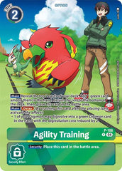 Agility Training [P-106] (Starter Deck 18 Exclusive) [Starter Deck: Guardian Vortex Promos] | Mindsight Gaming