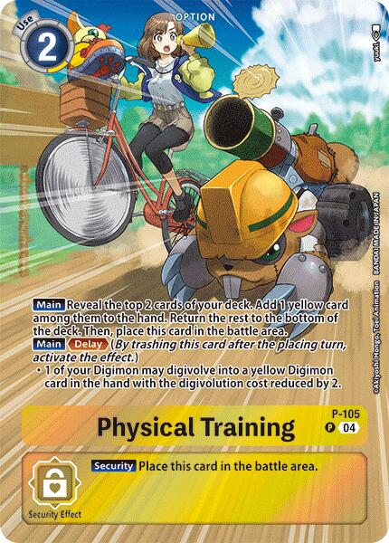 Physical Training [P-105] (Starter Deck 19 Exclusive) [Starter Deck: Fable Waltz Promos] | Mindsight Gaming