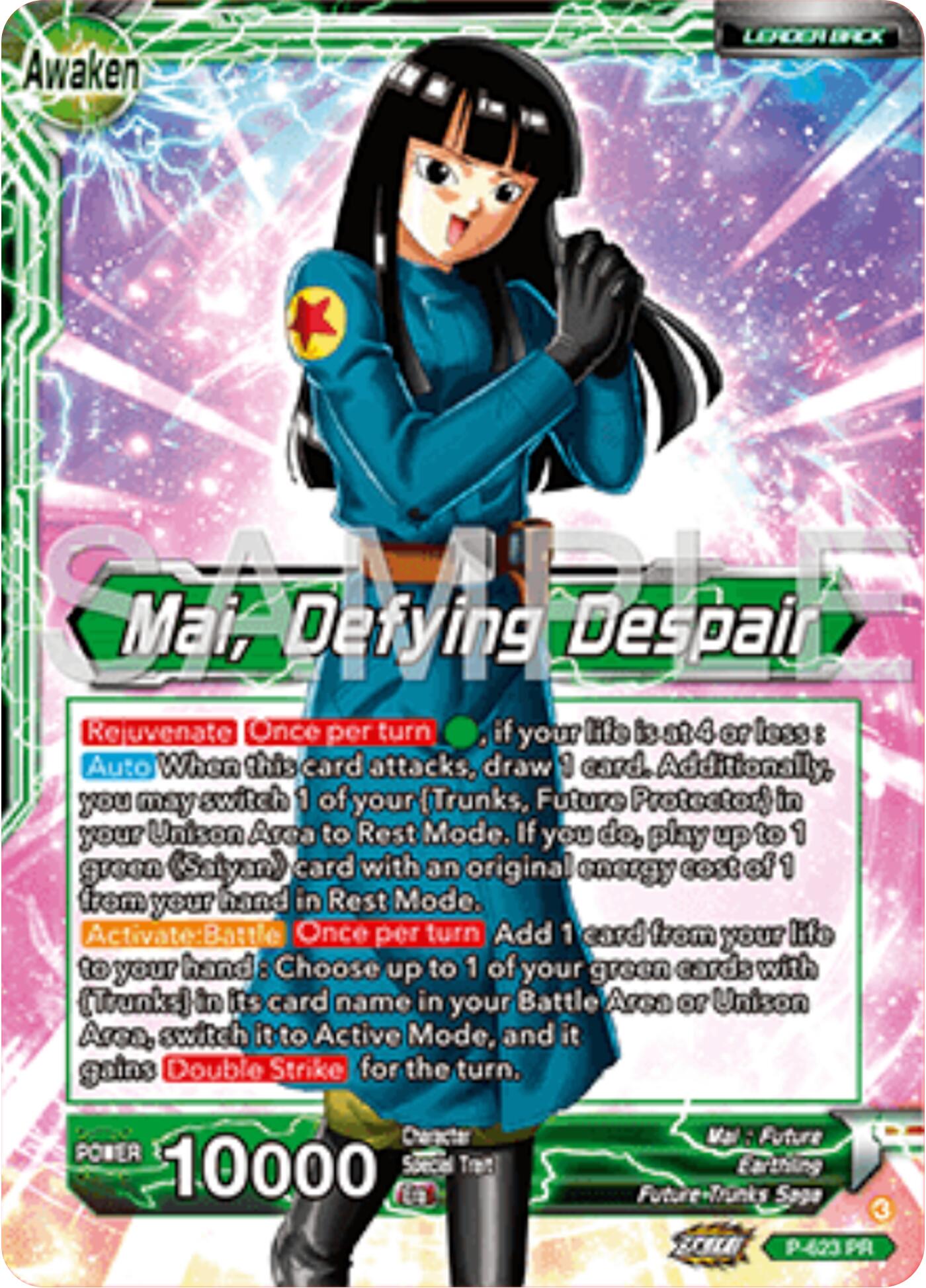 Mai // Mai, Defying Despair (Gold Stamped) (P-623) [Promotion Cards] | Mindsight Gaming