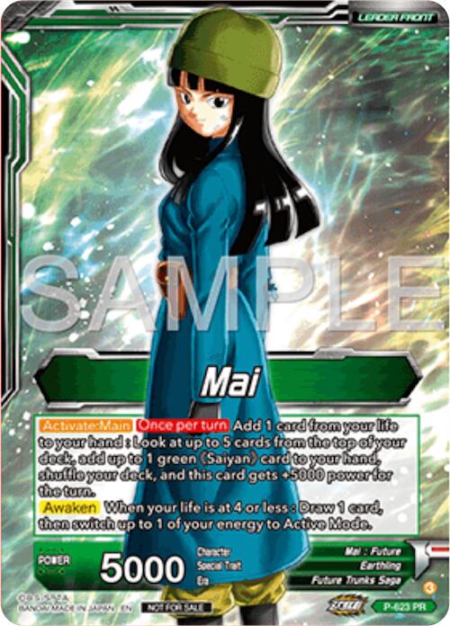 Mai // Mai, Defying Despair (Gold Stamped) (P-623) [Promotion Cards] | Mindsight Gaming