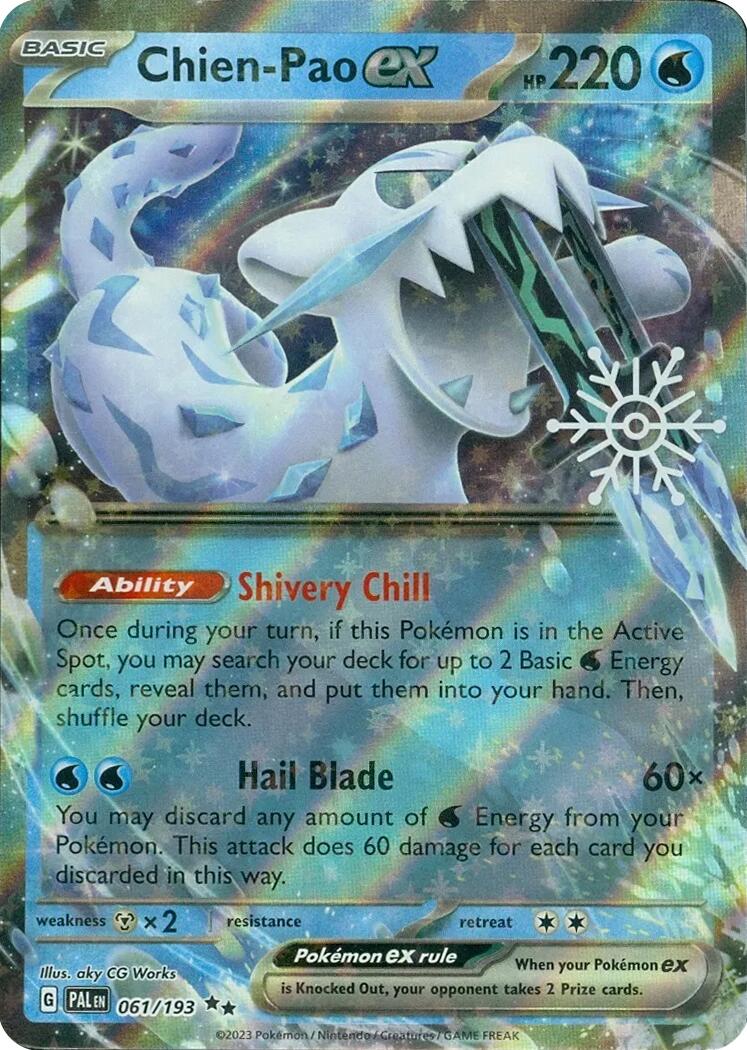 Chien-Pao ex (061/193) (Holiday Calendar) [Miscellaneous Cards] | Mindsight Gaming