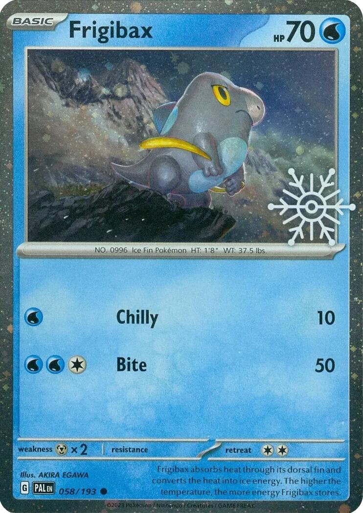 Frigibax (058/193) (Holiday Calendar) [Miscellaneous Cards] | Mindsight Gaming