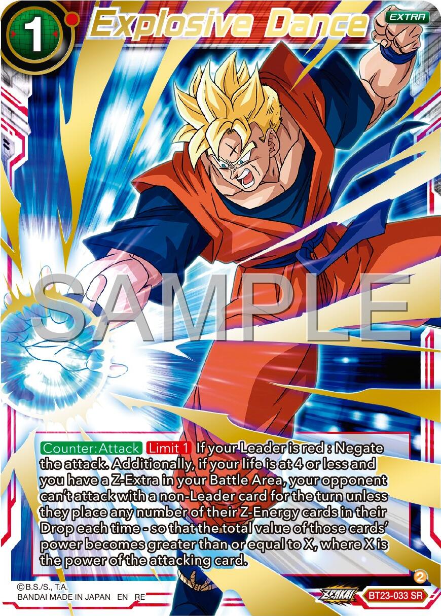 Explosive Dance (Reprint) (BT23-033) [Premium 7th Anniversary Box 2024] | Mindsight Gaming