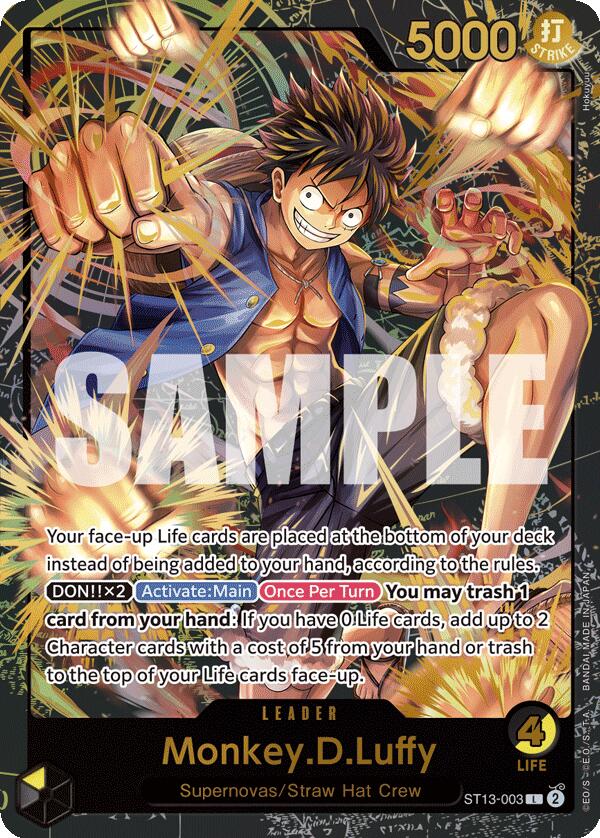 Monkey.D.Luffy (Premium Card Collection -Leader Collection-) [One Piece Promotion Cards] | Mindsight Gaming