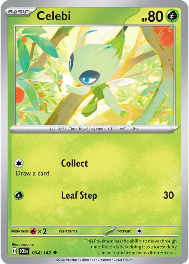 Celebi (004/142) [Scarlet & Violet: Stellar Crown] | Mindsight Gaming