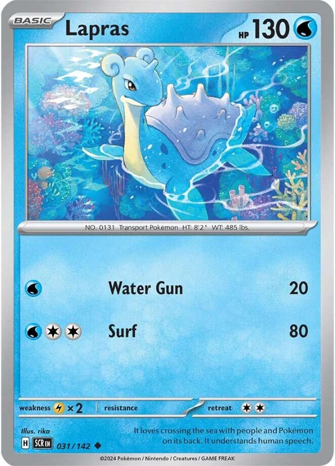 Lapras (031/142) [Scarlet & Violet: Stellar Crown] | Mindsight Gaming