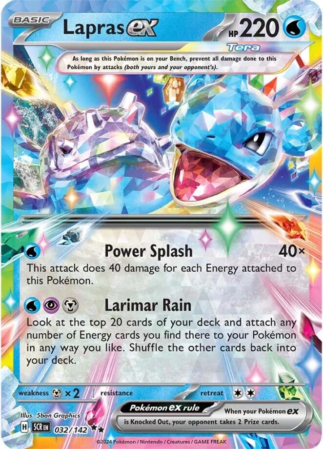 Lapras ex (032/142) [Scarlet & Violet: Stellar Crown] | Mindsight Gaming