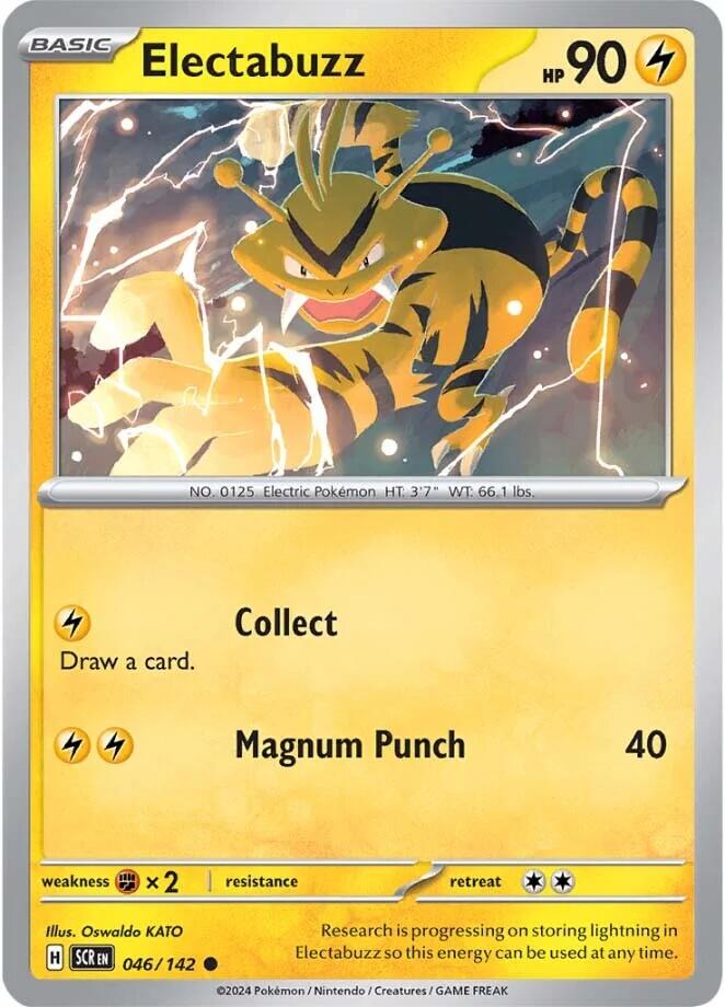 Electabuzz (046/142) [Scarlet & Violet: Stellar Crown] | Mindsight Gaming