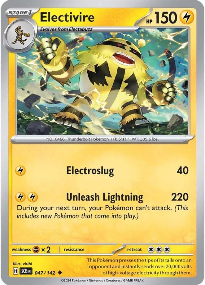 Electivire (047/142) [Scarlet & Violet: Stellar Crown] | Mindsight Gaming