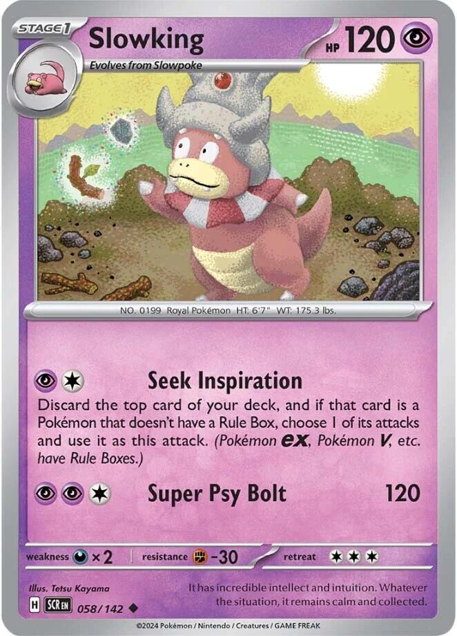 Slowking (058/142) [Scarlet & Violet: Stellar Crown] | Mindsight Gaming