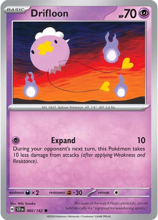 Drifloon (060/142) [Scarlet & Violet: Stellar Crown] | Mindsight Gaming