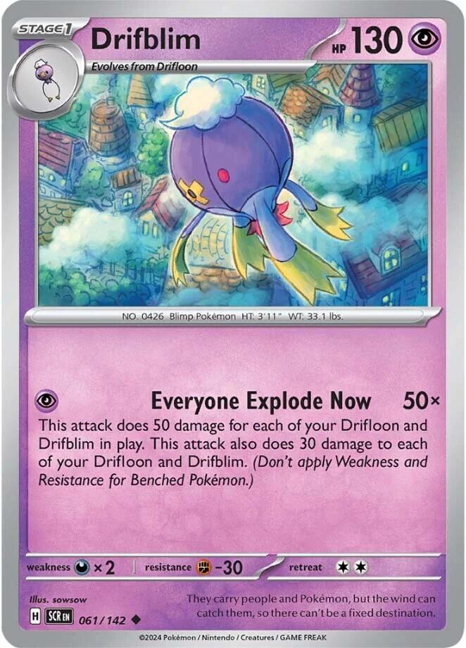 Drifblim (061/142) [Scarlet & Violet: Stellar Crown] | Mindsight Gaming