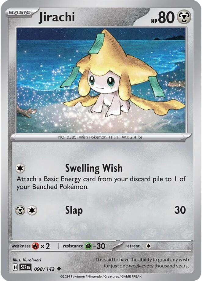 Jirachi (098/142) [Scarlet & Violet: Stellar Crown] | Mindsight Gaming