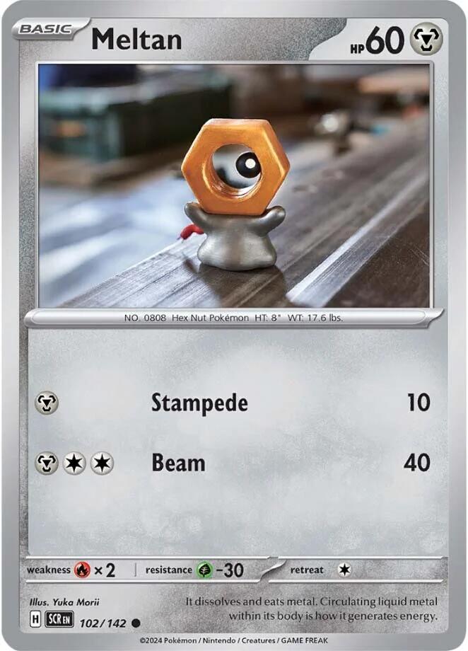 Meltan (102/142) [Scarlet & Violet: Stellar Crown] | Mindsight Gaming