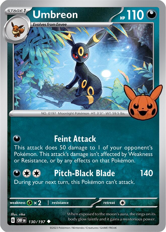 Umbreon (130/197) [Trick or Trade 2024] | Mindsight Gaming