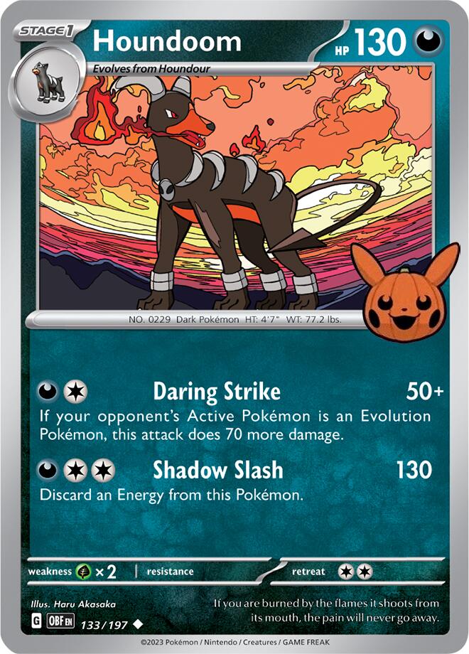 Houndoom (133/197) [Trick or Trade 2024] | Mindsight Gaming