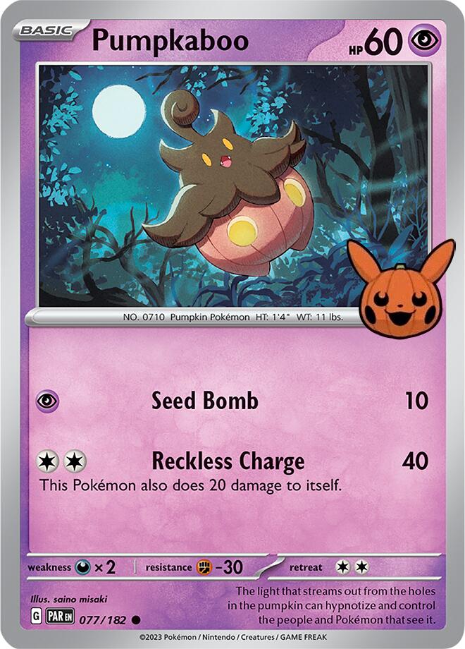 Pumpkaboo (077/182) [Trick or Trade 2024] | Mindsight Gaming