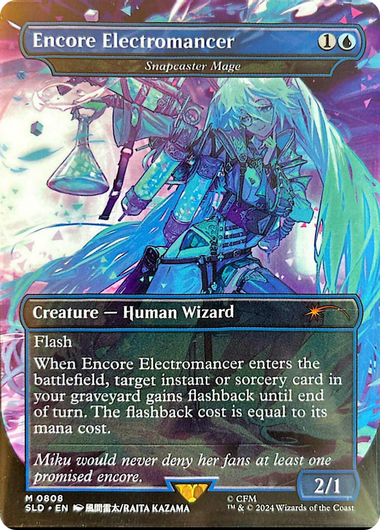 Encore Electromancer - Snapcaster Mage [Secret Lair Drop Series] | Mindsight Gaming