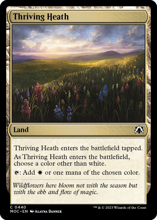 Thriving Heath [March of the Machine Commander] | Mindsight Gaming