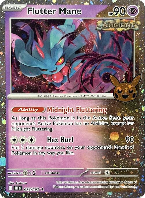 Flutter Mane (078/162) (Cosmos Holo) [Trick or Trade 2024] | Mindsight Gaming