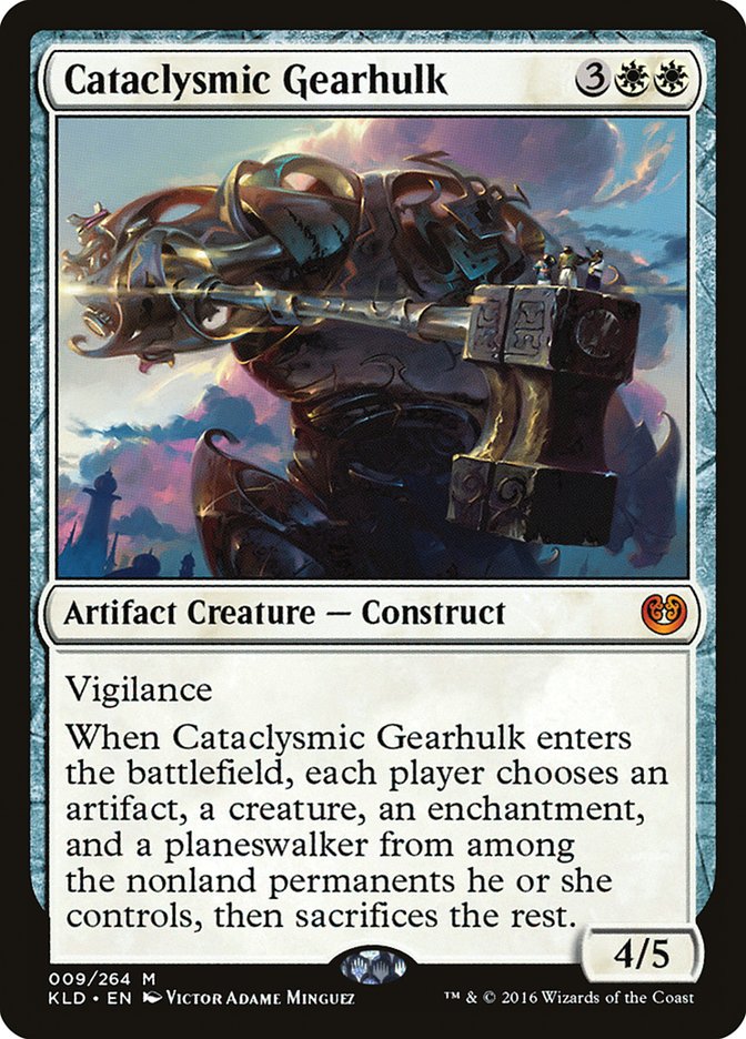 Cataclysmic Gearhulk [Kaladesh] | Mindsight Gaming