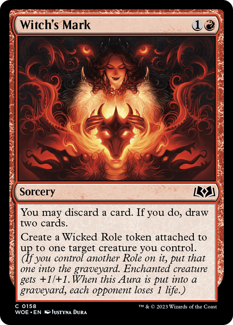 Witch's Mark [Wilds of Eldraine] | Mindsight Gaming