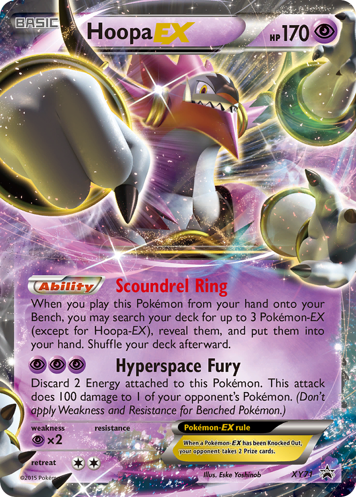 Hoopa EX (XY71) [XY: Black Star Promos] | Mindsight Gaming