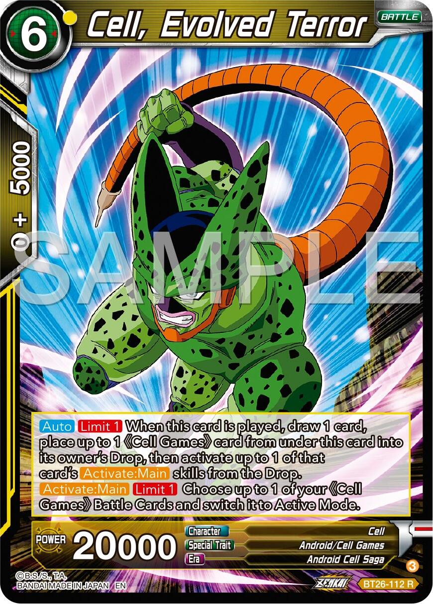 Cell, Evolvd Terror (BT26-112) [Ultimate Advent] | Mindsight Gaming