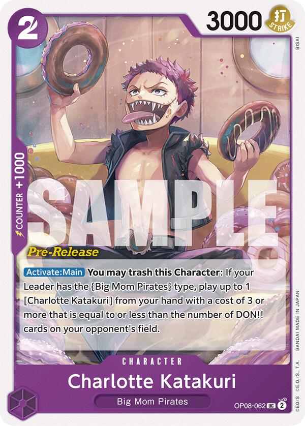 Charlotte Katakuri [Two Legends Pre-Release Cards] | Mindsight Gaming