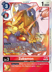 Zubamon [P-097] - P-097 (2024 Regionals Champion) [Promotional Cards] | Mindsight Gaming