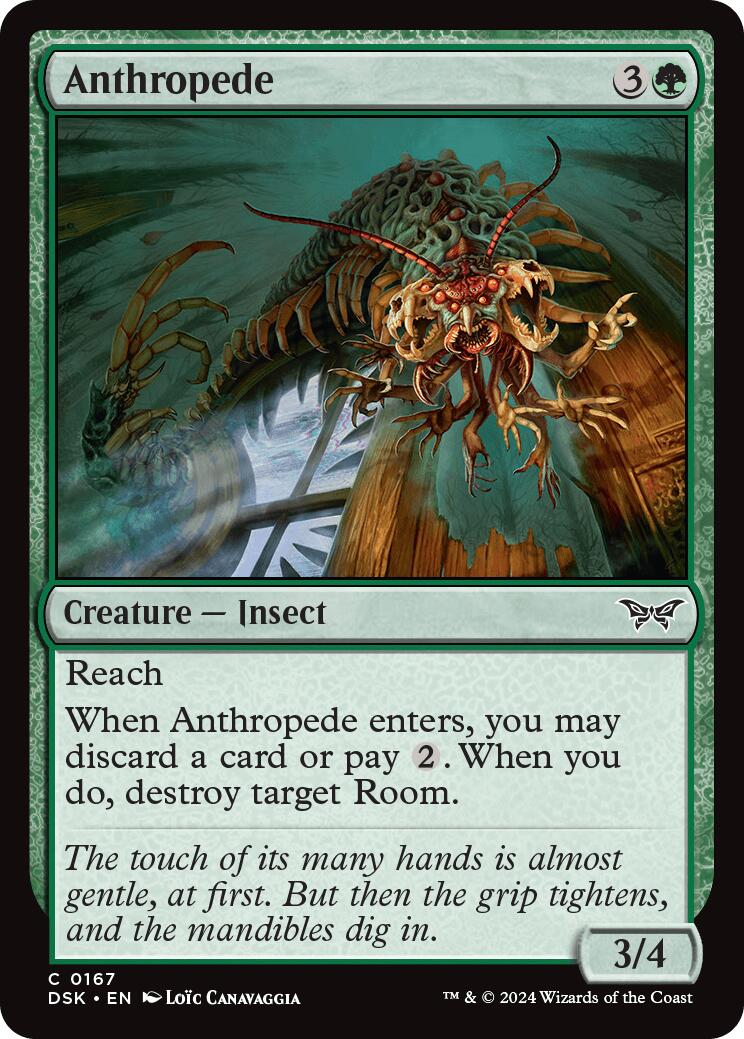 Anthropede [Duskmourn: House of Horror] | Mindsight Gaming