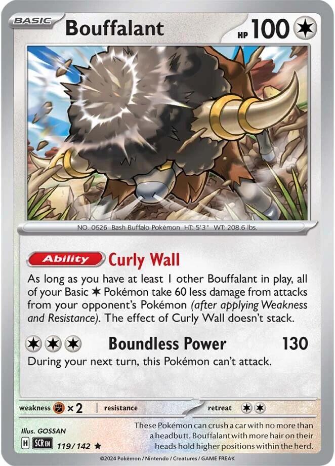 Bouffalant (119/142) [Scarlet & Violet: Black Star Promos] | Mindsight Gaming