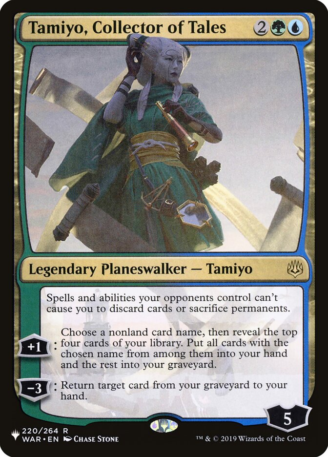 Tamiyo, Collector of Tales [The List] | Mindsight Gaming