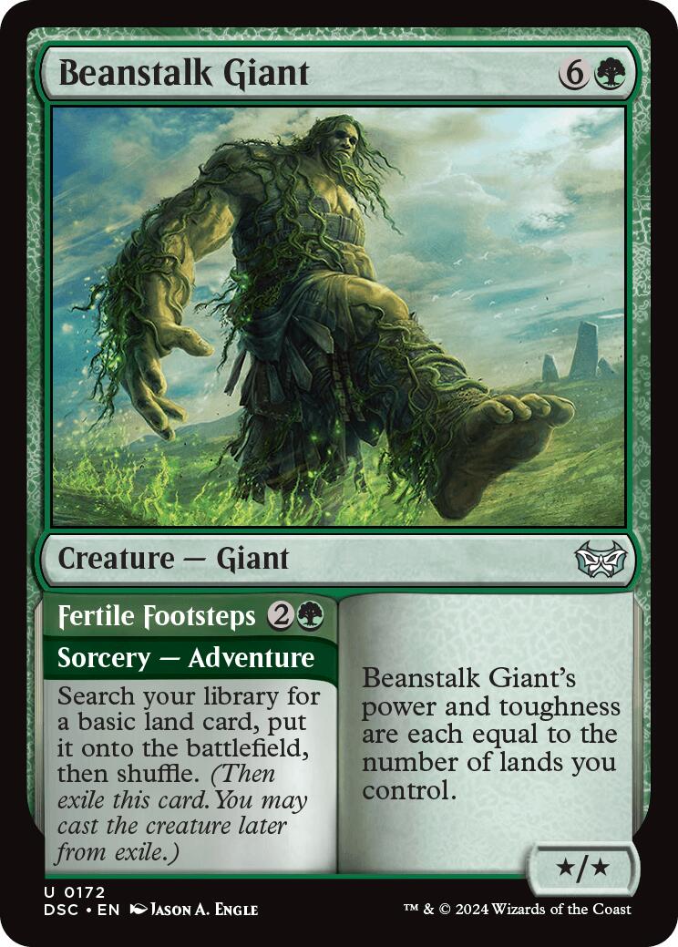 Beanstalk Giant [Duskmourn: House of Horror Commander] | Mindsight Gaming