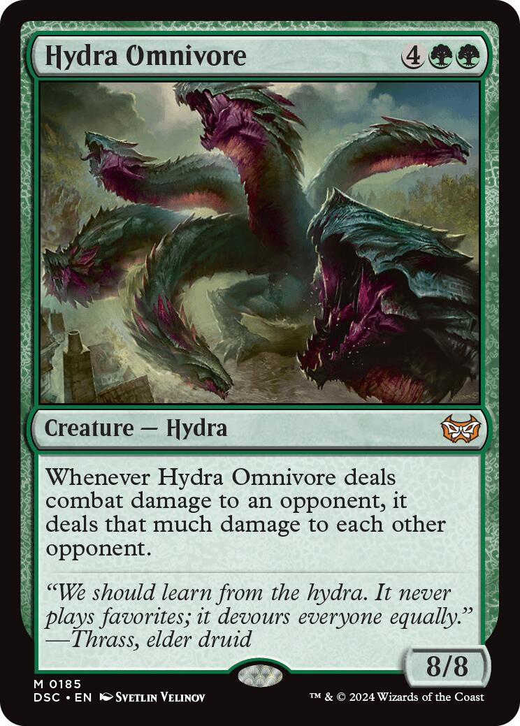 Hydra Omnivore [Duskmourn: House of Horror Commander] | Mindsight Gaming