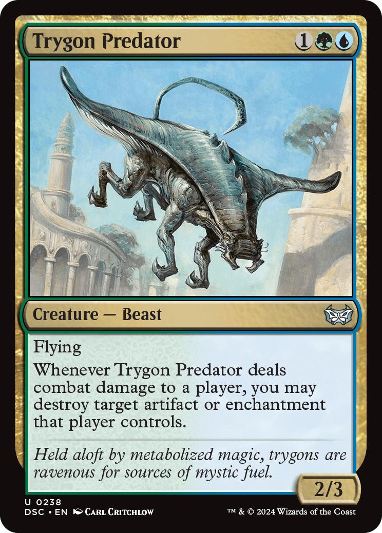 Trygon Predator [Duskmourn: House of Horror Commander] | Mindsight Gaming