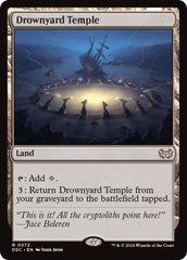 Drownyard Temple [Duskmourn: House of Horror Commander] | Mindsight Gaming