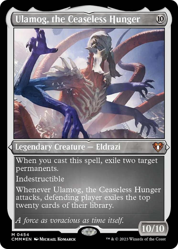 Ulamog, the Ceaseless Hunger (Foil Etched) [Commander Masters] | Mindsight Gaming