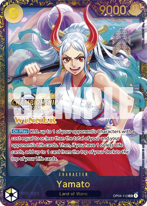 Yamato (Championship 2024 Finals Winner) [One Piece Promotion Cards] | Mindsight Gaming