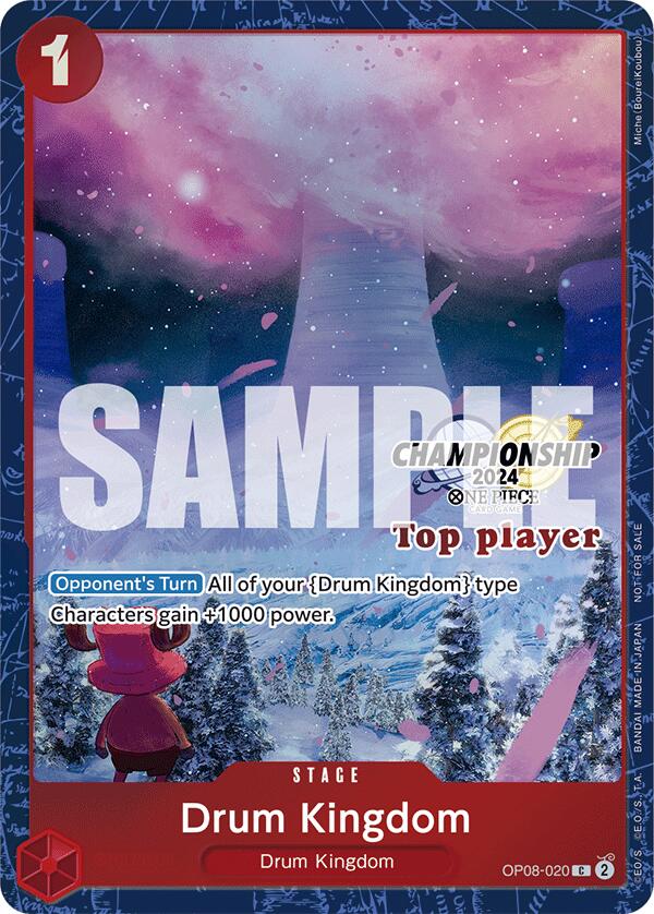 Drum Kingdom (Championship 2024 Top Player Pack) [One Piece Promotion Cards] | Mindsight Gaming