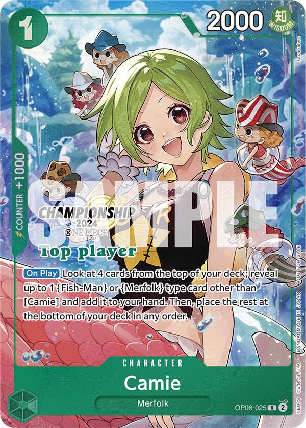 Camie (Championship 2024 Top Player Pack) [One Piece Promotion Cards] | Mindsight Gaming