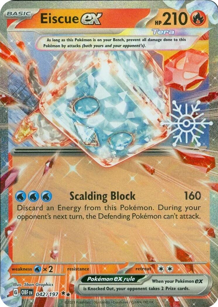 Eiscue ex (042/197) (Holiday Calendar) [Miscellaneous Cards] | Mindsight Gaming