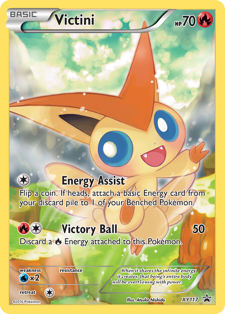 Victini (XY117) [XY: Black Star Promos] | Mindsight Gaming