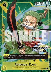 Roronoa Zoro (CS 2024 Event Pack Finalist) [One Piece Promotion Cards] | Mindsight Gaming