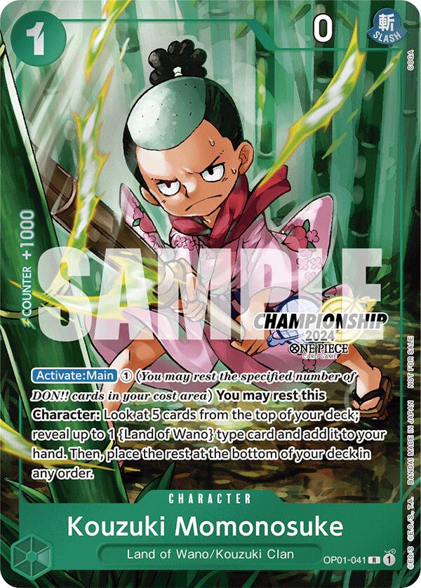 Kouzuki Momonosuke (CS 2024 Celebration Pack) [One Piece Promotion Cards] | Mindsight Gaming