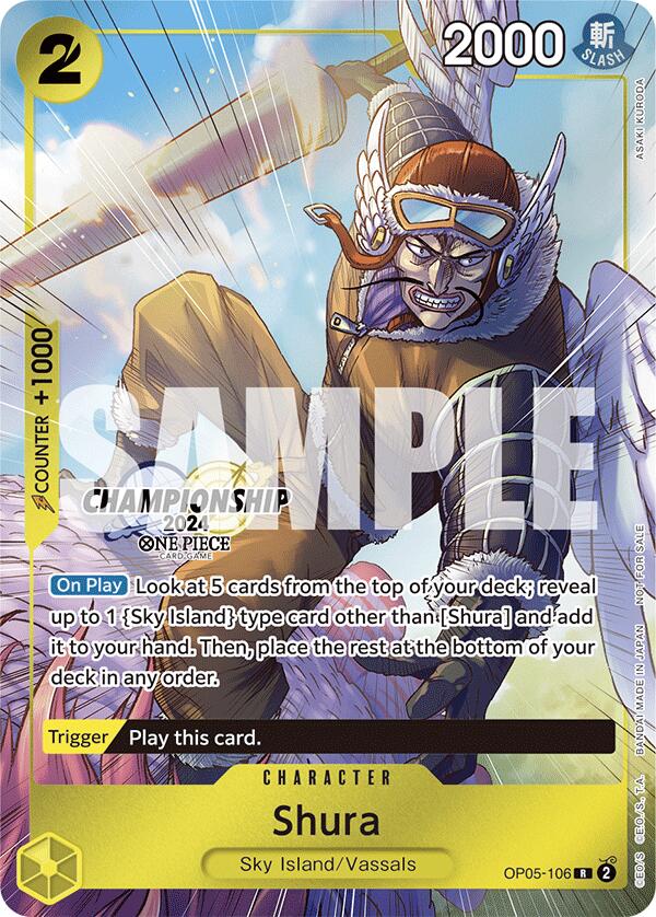 Shura (CS 2024 Celebration Pack) [One Piece Promotion Cards] | Mindsight Gaming